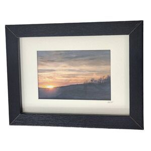 S.K. Wilson Sunset Photo Nature Photography Sunset Sunrise Photography Framed